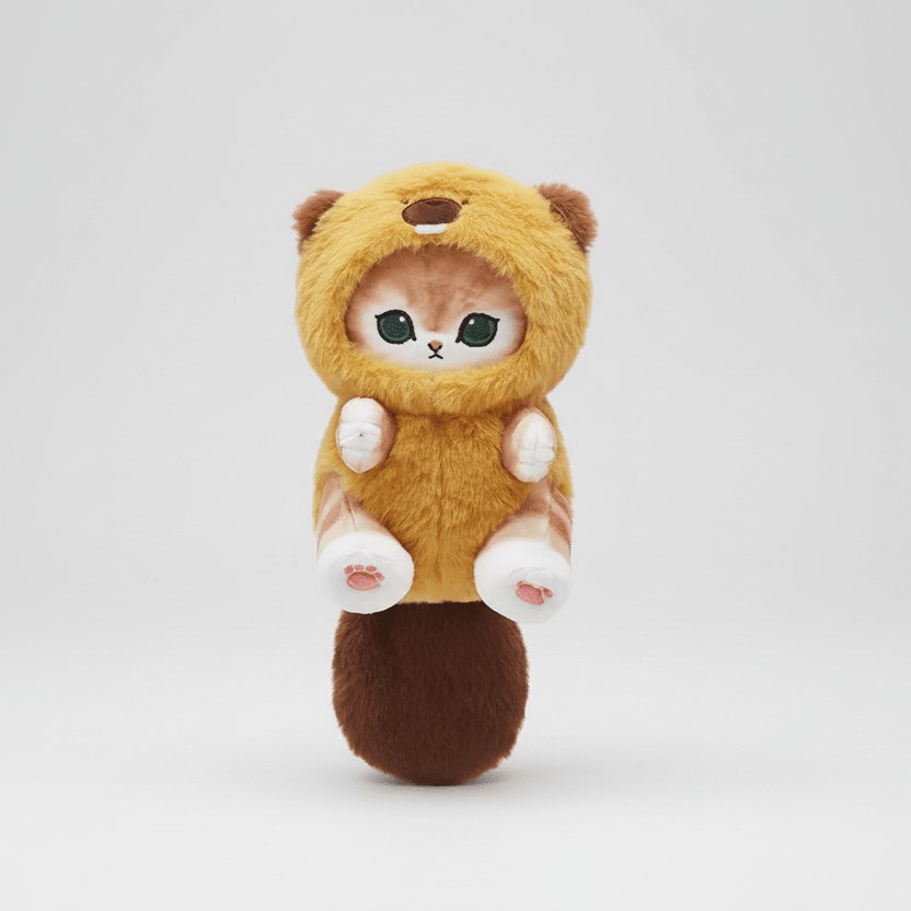 Mofusand Kawaii Beaver Cat Plush 9" - Fundom
