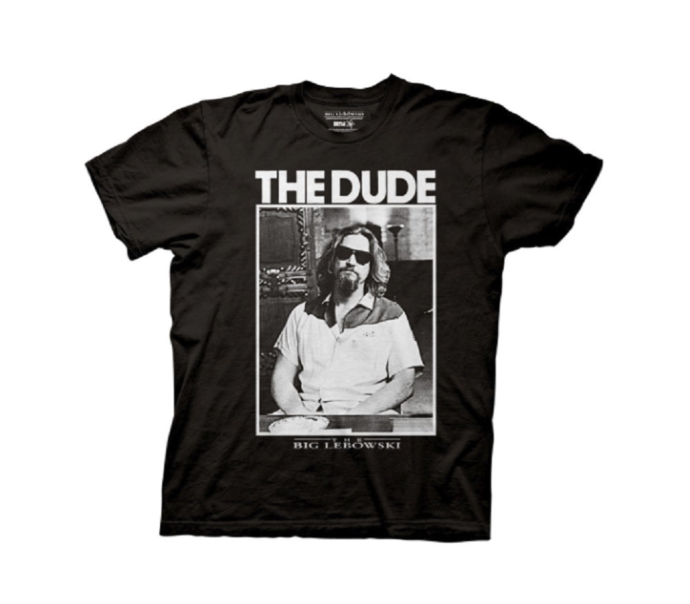 Big Lebowski Dude Photo Adult T-Shirt - Fundom