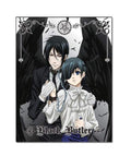 Black Butler - Sebastian and Ciel Black Wings Anime Throw Blanket - Fundom