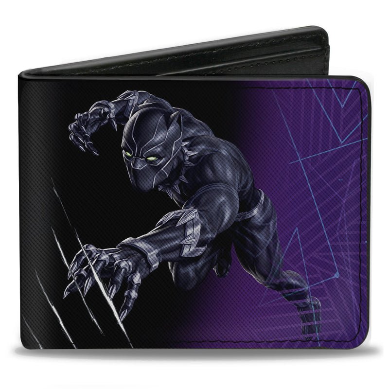 Black Panther Claw Action Pose Marvel Avengers Bi - Fold Wallet - Fundom