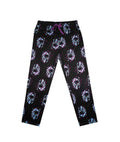 Black Panther Claw and Mask Symbol Marvel Adult Unisex Pajama Sleep Pants - Fundom