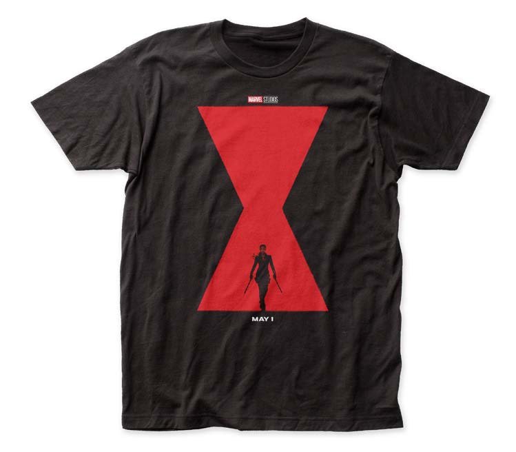 Black Widow Movie Widow Poster Marvel Adult T Shirt - Fundom