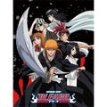 Bleach Group with Ichigo Rukia Orihime Sublimation Throw Blanket 60in. By 46in. - Fundom