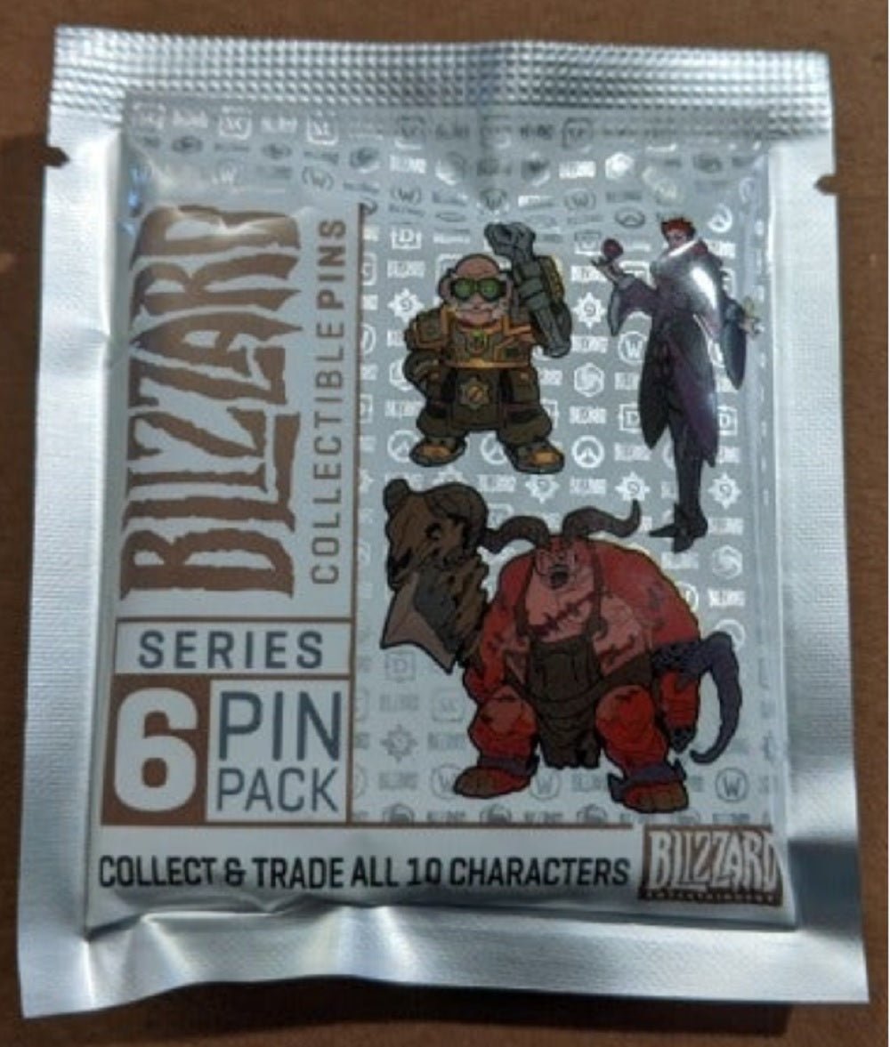 Blizzard Collectible Pins Series 6 - Overwatch WoW Diablo One Sealed bag - Fundom