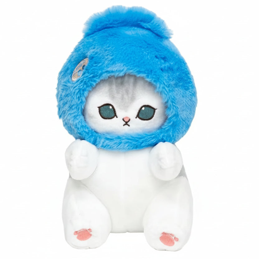Mofusand Blueberry Cat Plush 9"