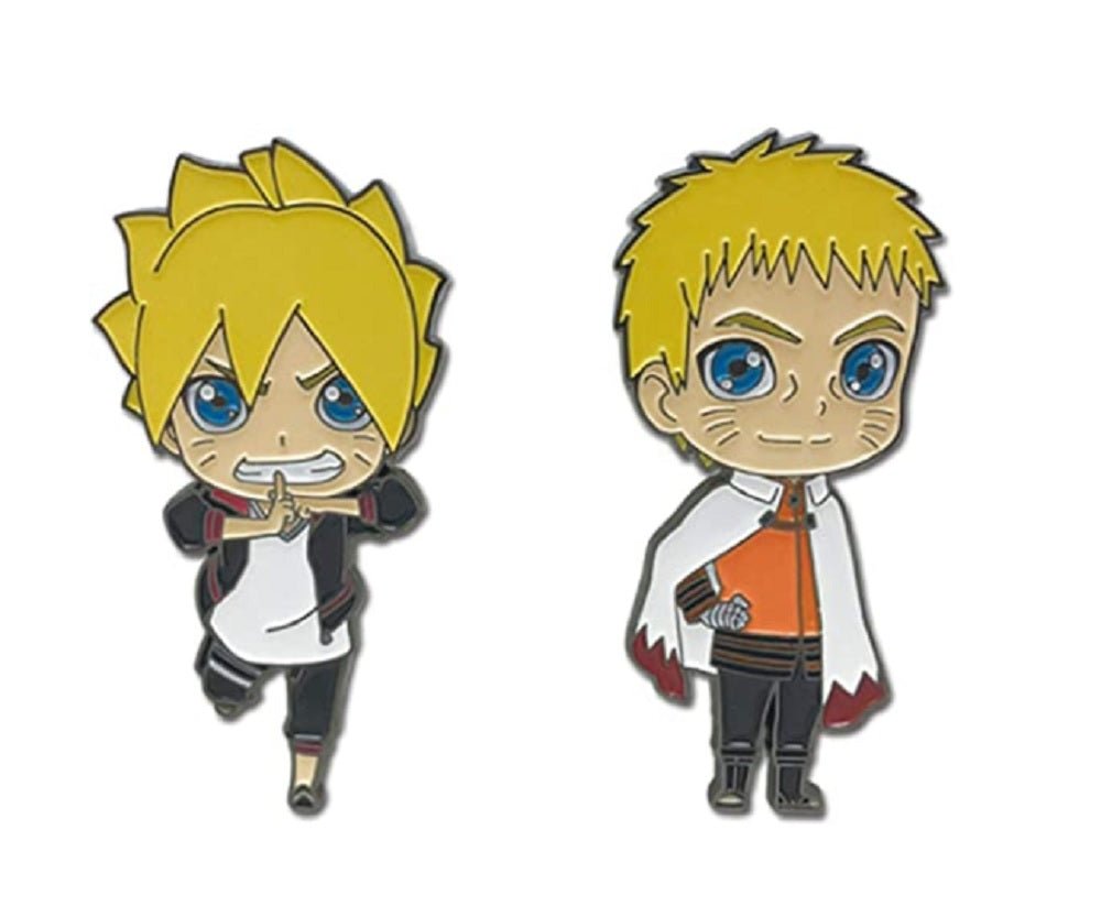 Boruto - Naruto Next Generation - Boruto & Naruto 2 Pack Enamel Pin - Fundom