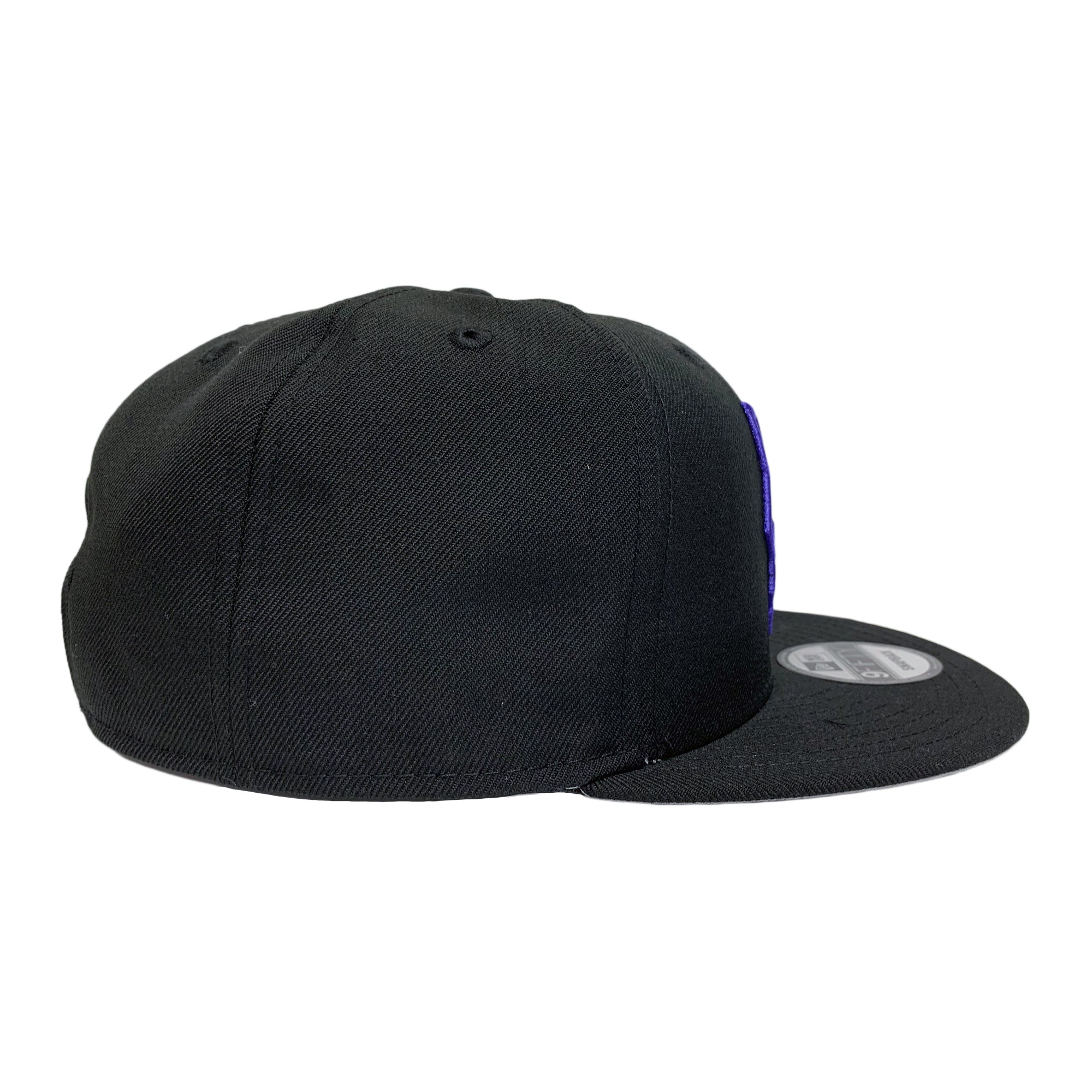 New Era 9FIFTY Marvel Black Panther Logo Snapback Hat Cap Black