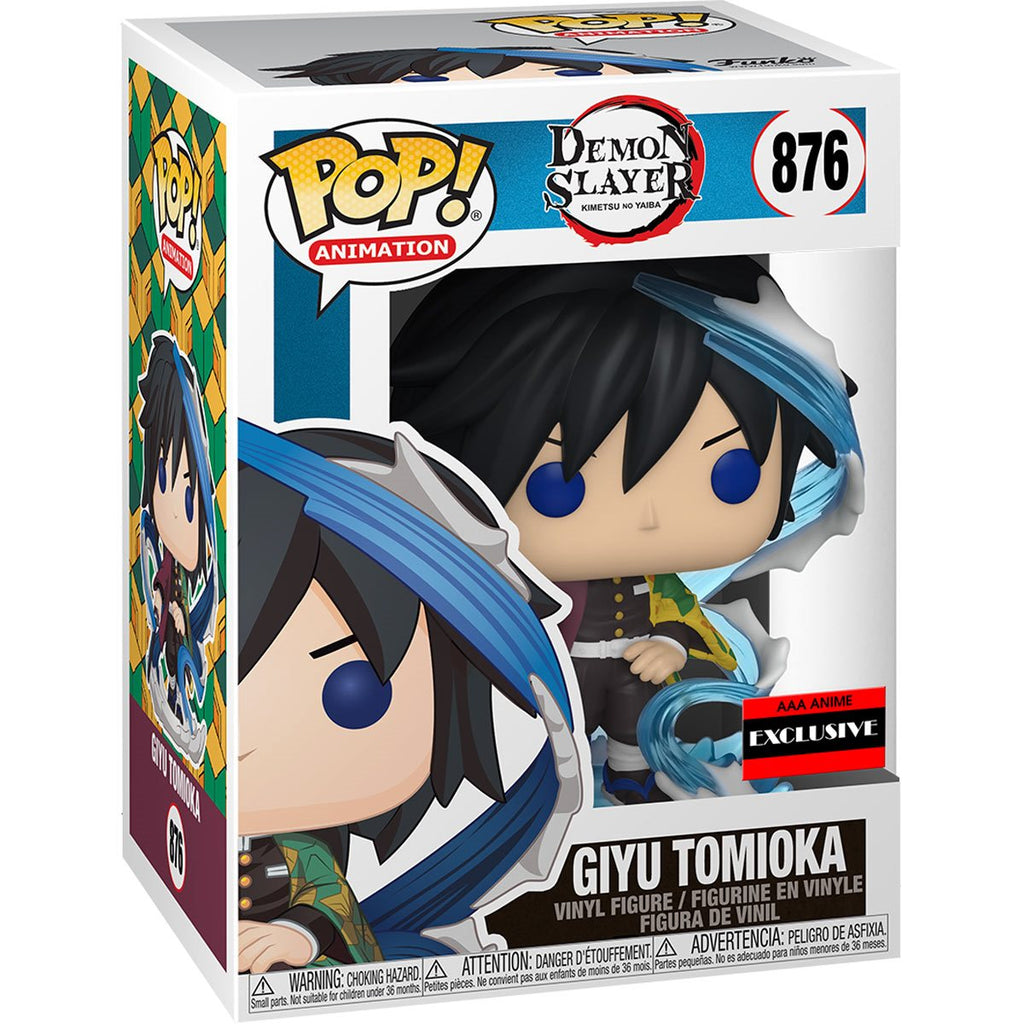 Funko Pop! Animation: Demon Slayer Kimetsu no Yaiba - Giyu Tomioka AAA Anime Exclusive