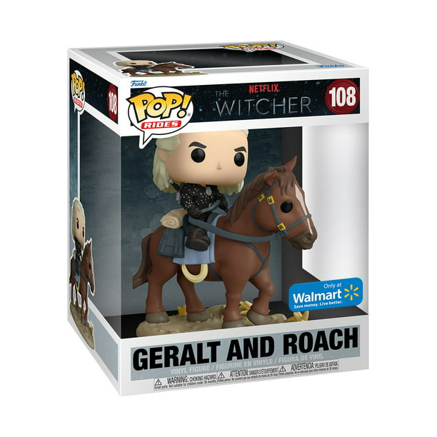 Funko Pop! Ride Deluxe: The Witcher - Geralt on Roach #108 Walmart Exclusive