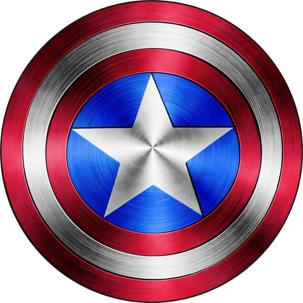 Captain America Logo Marvel Comics Car Window Decal Sticker - Fundom