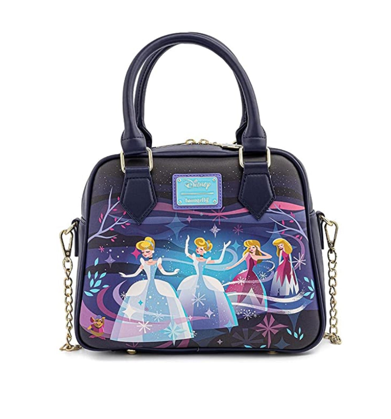 Loungefly Disney Cinderella Castle Series Chain Strap Crossbody Bag