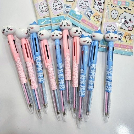 Chiikawa Character 3D Figure 3 Colors Ballpoint Pen - Fundom