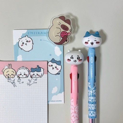 Chiikawa Character 3D Figure 3 Colors Ballpoint Pen - Fundom