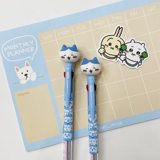 Chiikawa Character 3D Figure 3 Colors Ballpoint Pen - Fundom