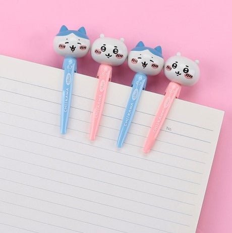 Chiikawa Character 3D Figure 3 Colors Ballpoint Pen - Fundom