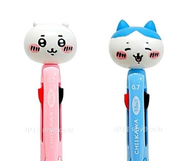 Chiikawa Character 3D Figure 3 Colors Ballpoint Pen - Fundom