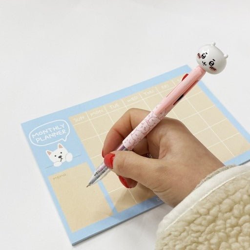 Chiikawa Character 3D Figure 3 Colors Ballpoint Pen - Fundom
