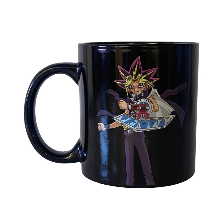 YU-GI-OH Yugi and Dark Magician 15 oz. Heat Change Ceramic Coffee Mug