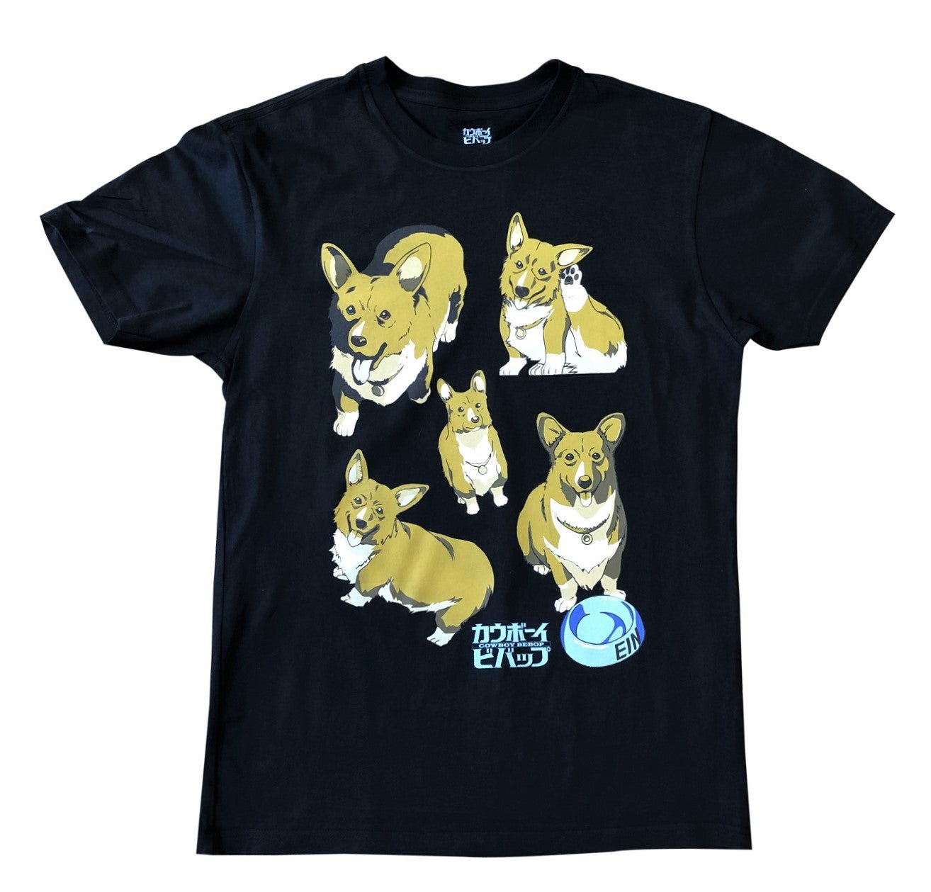Cowboy Bebop Ein The Corgi Adult T Shirt - Fundom