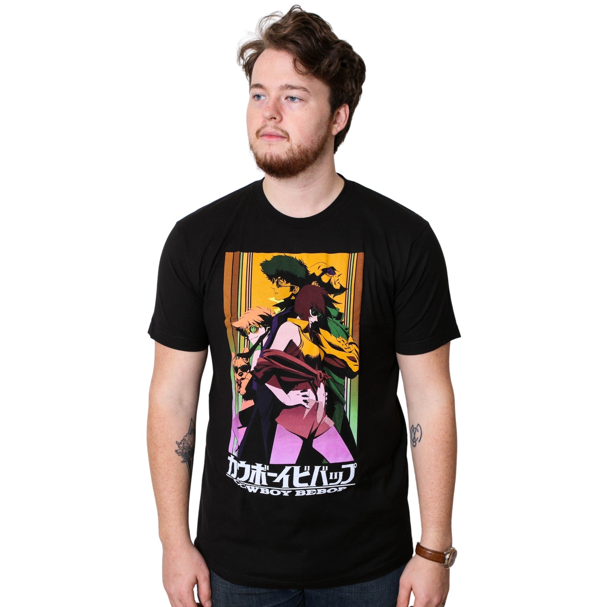 Cowboy Bebop Group Anime Adult T-Shirt - Fundom