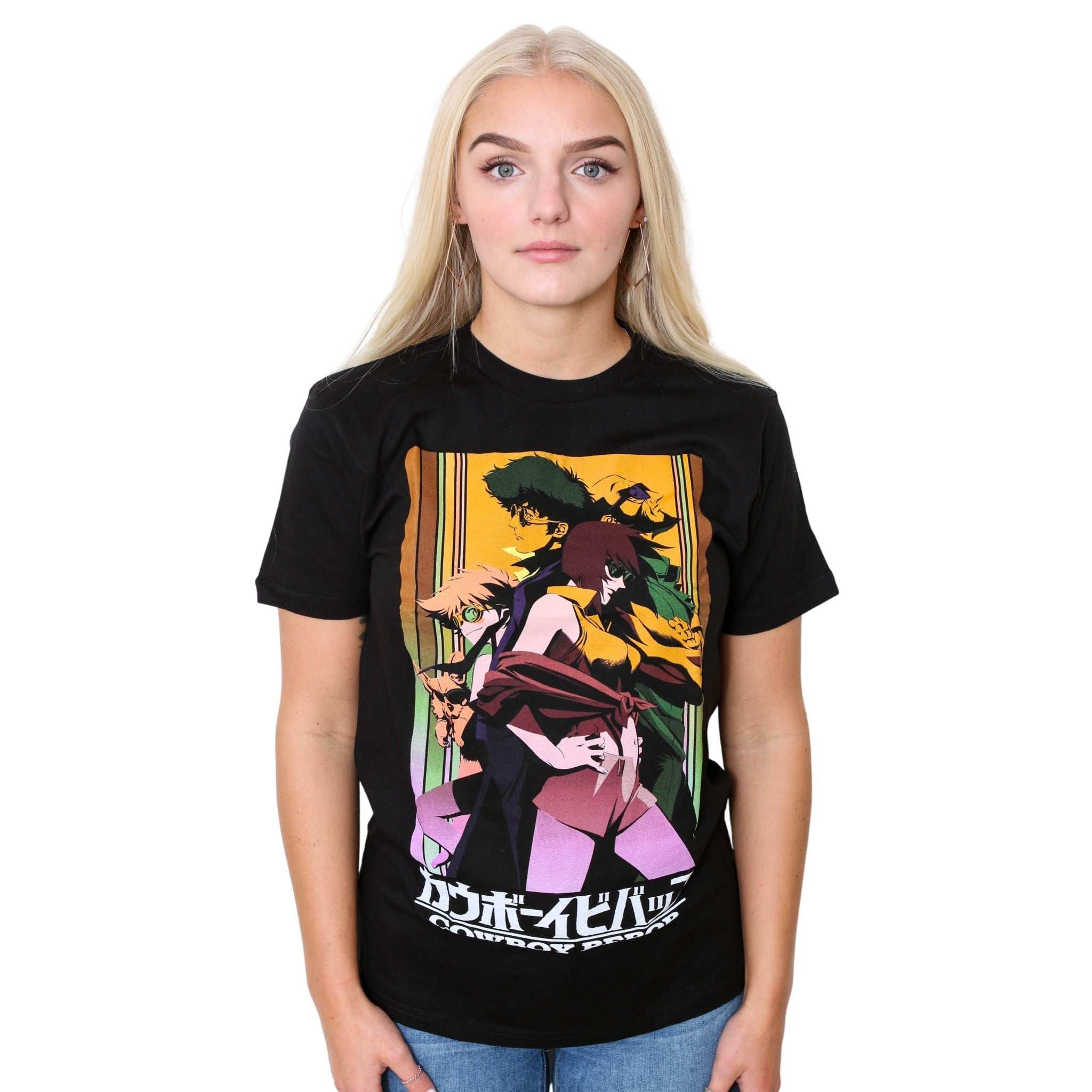 Cowboy Bebop Group Anime Adult T-Shirt - Fundom
