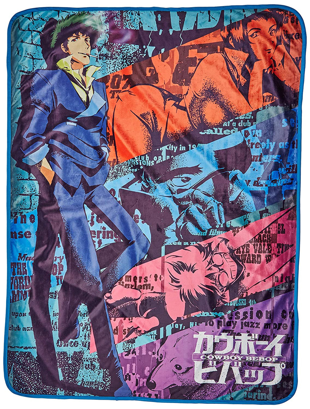 Cowboy Bebop Spike Throw Blanket - Fundom