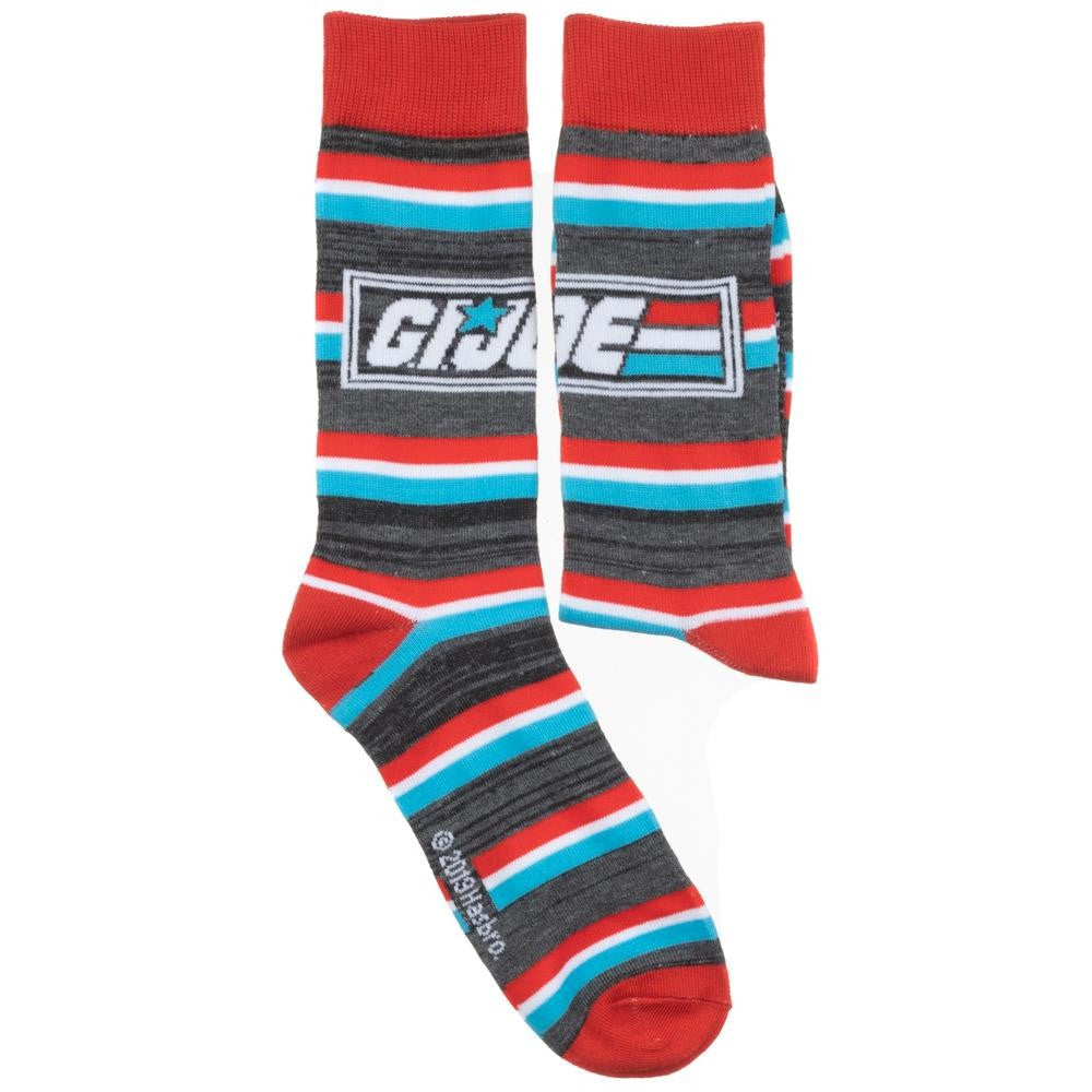 G.I.Joe Logo Stripe Crew Socks