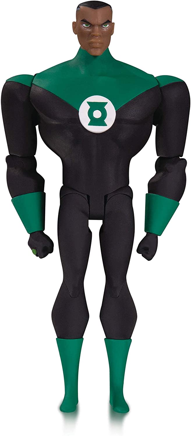 DC Collectibles Justice League Animated: Green Lantern John Stewart Action Figure - Fundom
