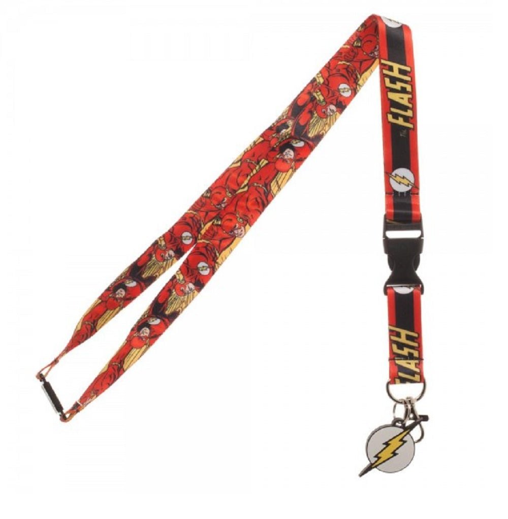 DC Comics Flash Logo Character Lanyard Neck Strap ID Holder - Fundom