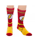 DC Comics Flash Suit Up Adult Crew Socks - Fundom