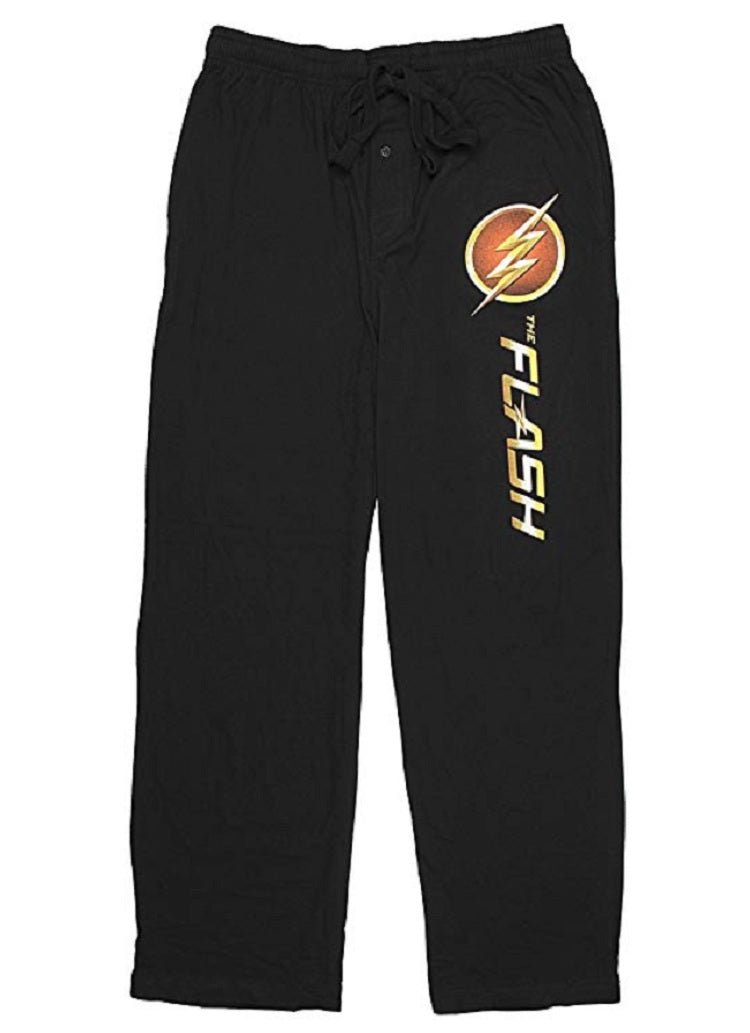 DC Comics The Flash TV Show Logo Pajama Sleep Pants - Fundom