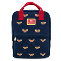 DC Comics Wonder Woman Logo All - Over Print Canvas Mini Backpack by Loungefly - Fundom