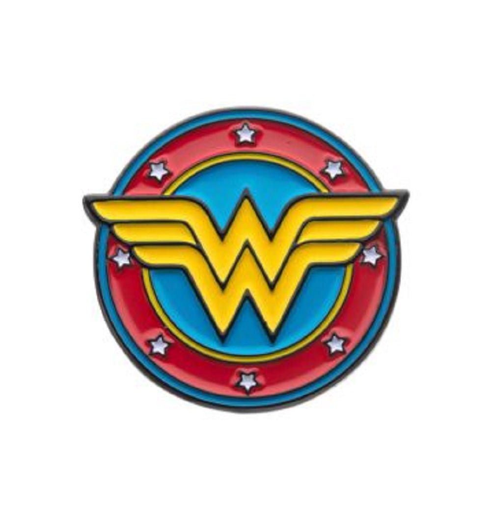DC Comics Wonder Woman Logo Enamel Pin - Fundom