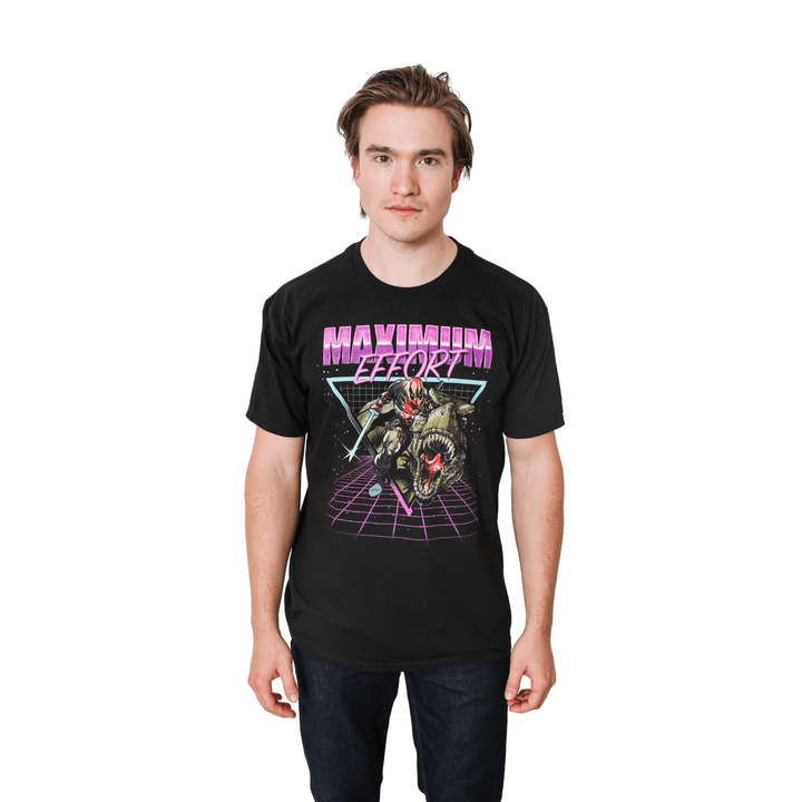 Deadpool Crazy Maximum Effort Marvel Adult T-Shirt - Fundom