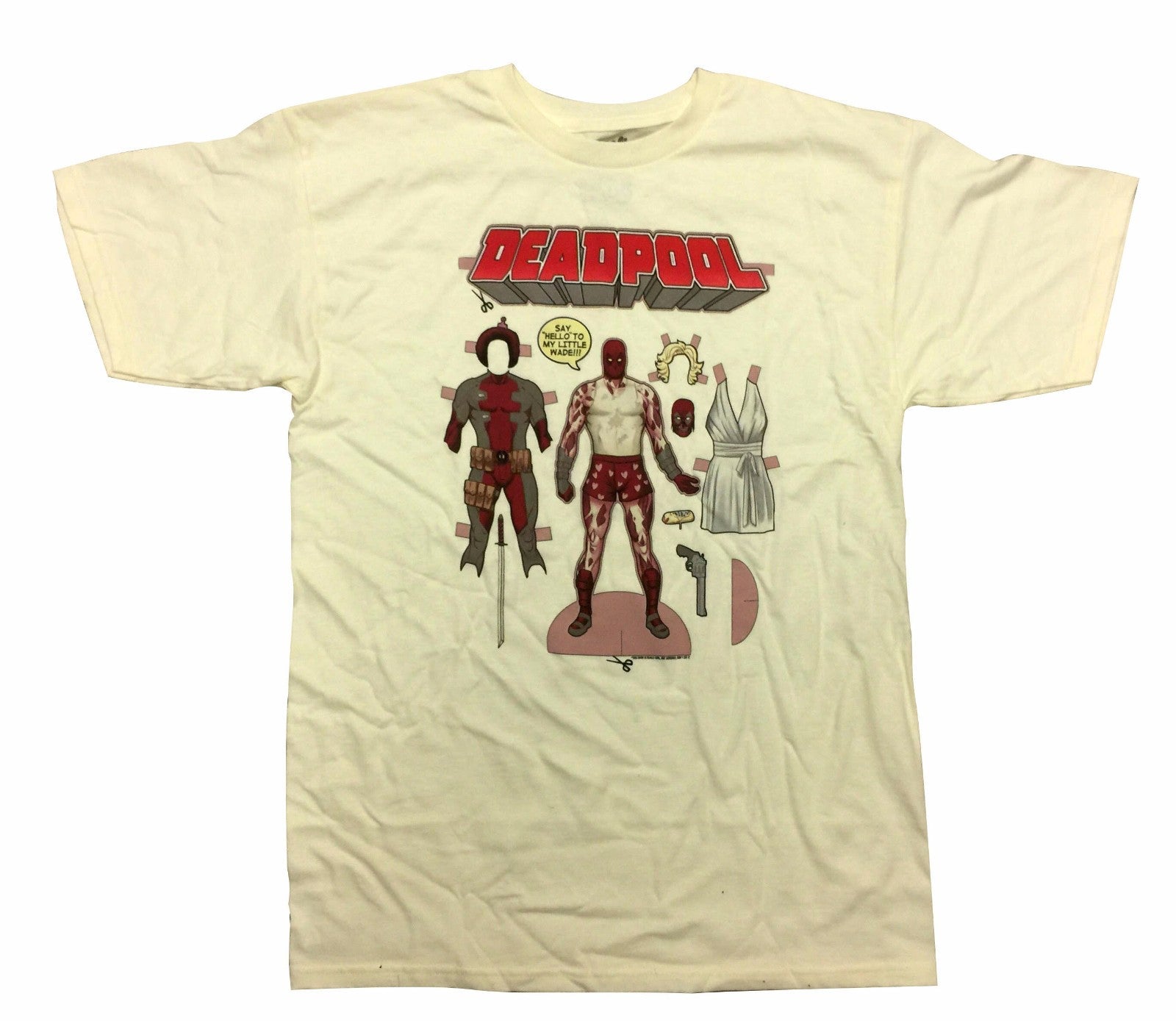 Deadpool Dresspool Marvel Comics Adult T-Shirt - Fundom