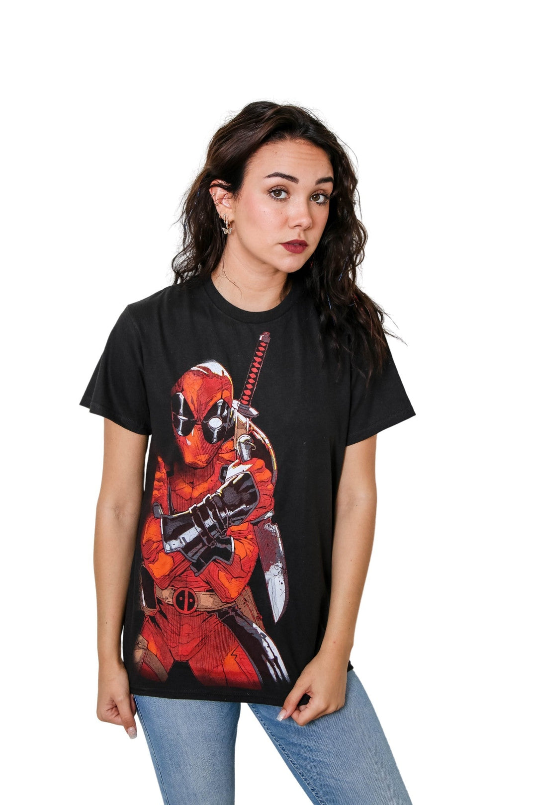 Deadpool Merculese Marvel Comics Licensed Adult T-Shirt - Fundom