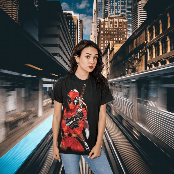 Deadpool Merculese Marvel Comics Licensed Adult T-Shirt - Fundom