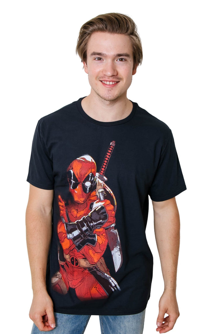 Deadpool Merculese Marvel Comics Licensed Adult T-Shirt - Fundom