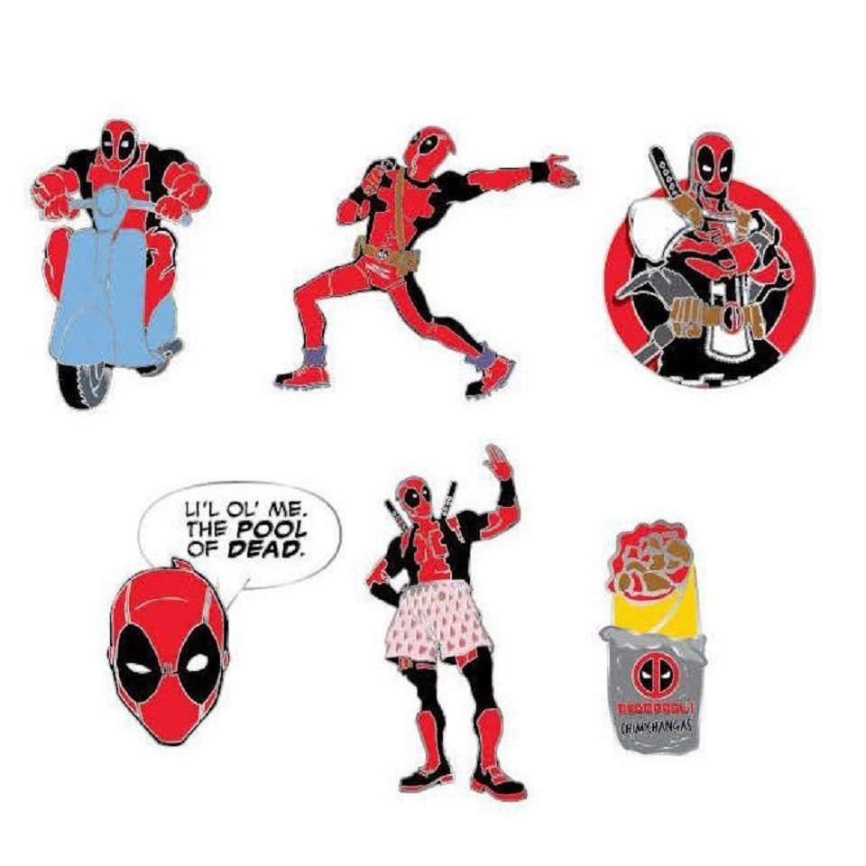Loungefly Marvel Deadpool Random Blind Box Enamel Pin