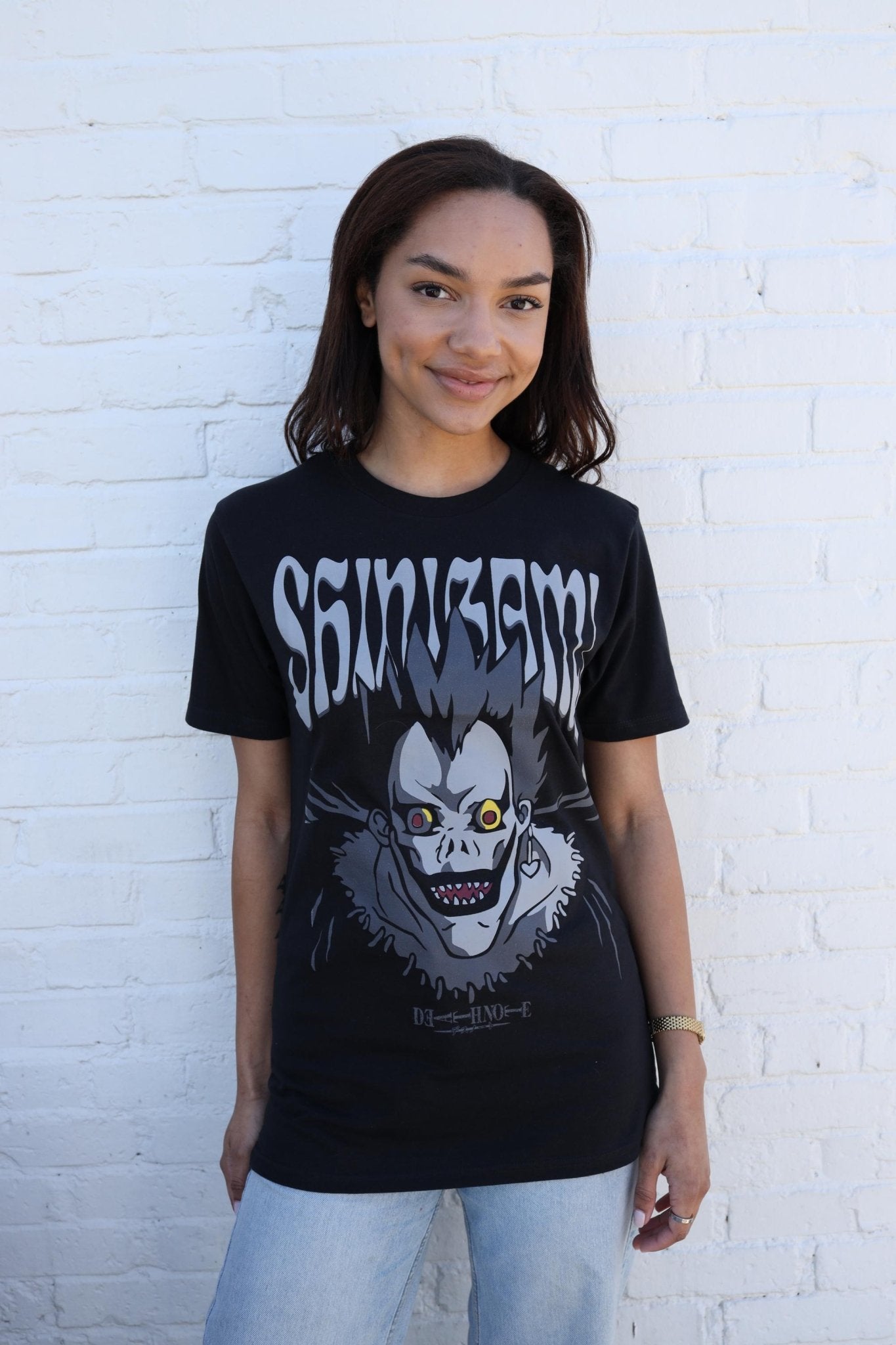 Death Note Tonal Shinigami Ryuk Face Adult T-Shirt - Fundom