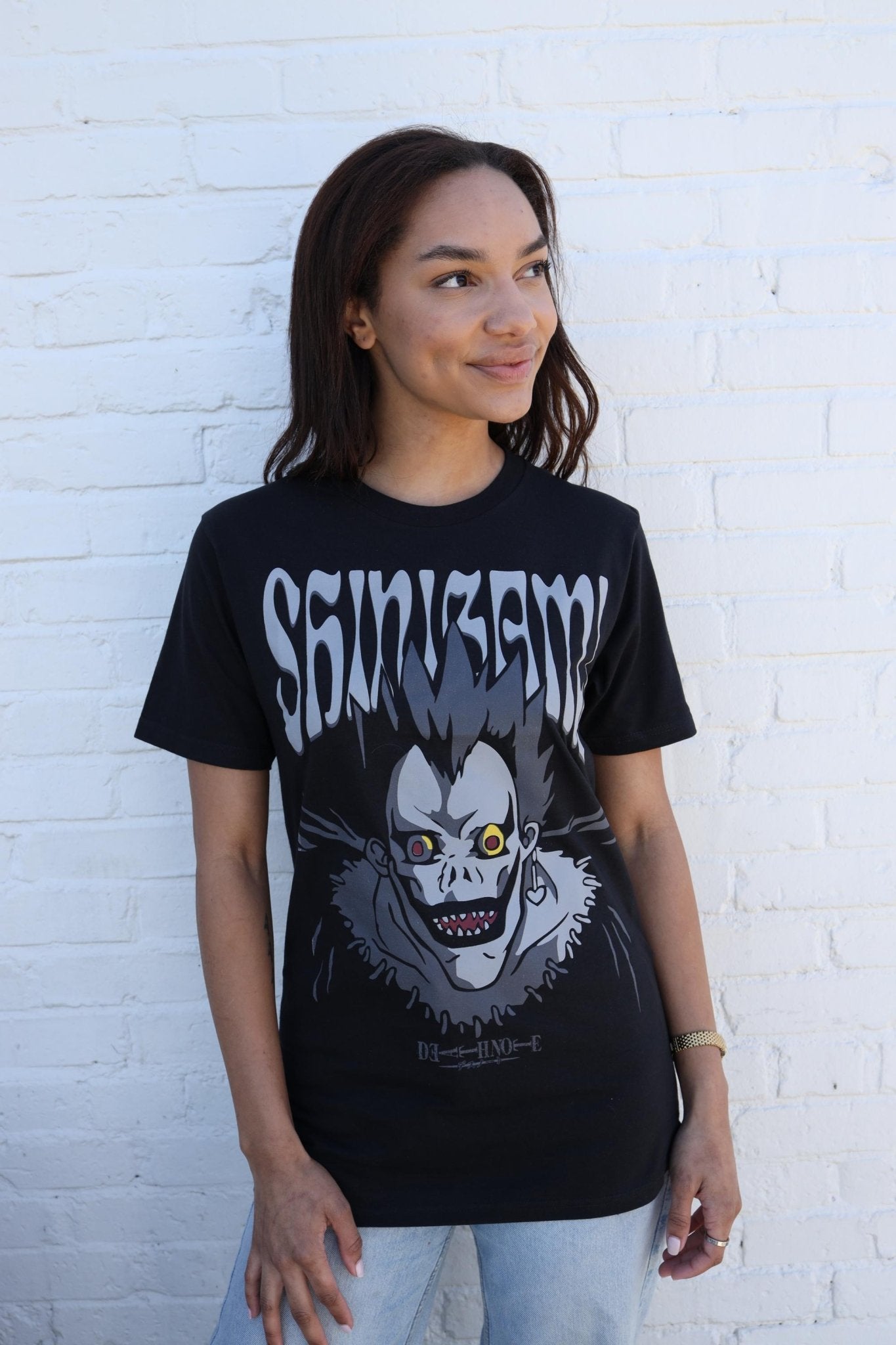 Death Note Tonal Shinigami Ryuk Face Adult T-Shirt - Fundom