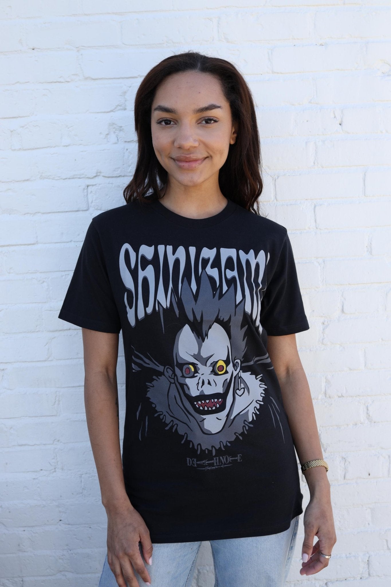 Death Note Tonal Shinigami Ryuk Face Adult T-Shirt - Fundom
