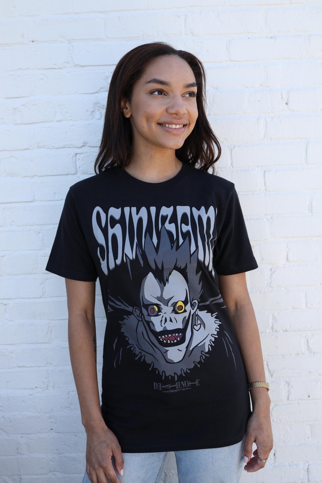Death Note Tonal Shinigami Ryuk Face Adult T-Shirt - Fundom