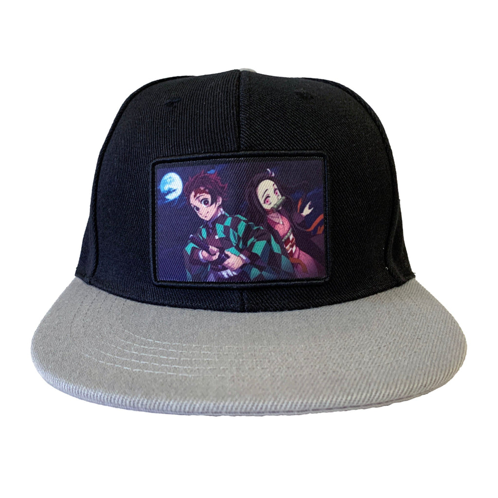Demon Slayer Anime Tanjiro and Nezuko Snapback Cap Hat - Fundom