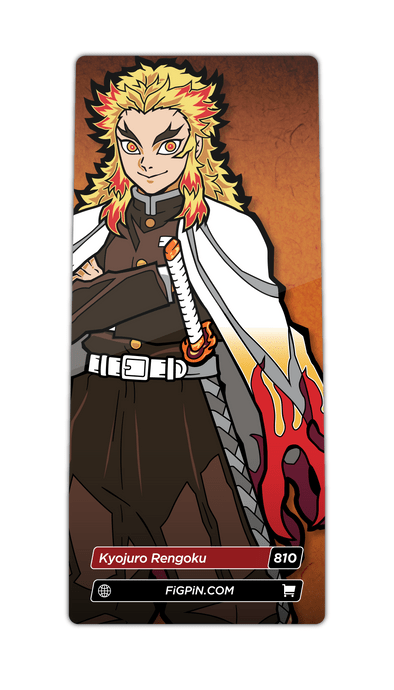 Demon Slayer FiGPiN Kyojuro Rengoku Collector Case 810 - Fundom