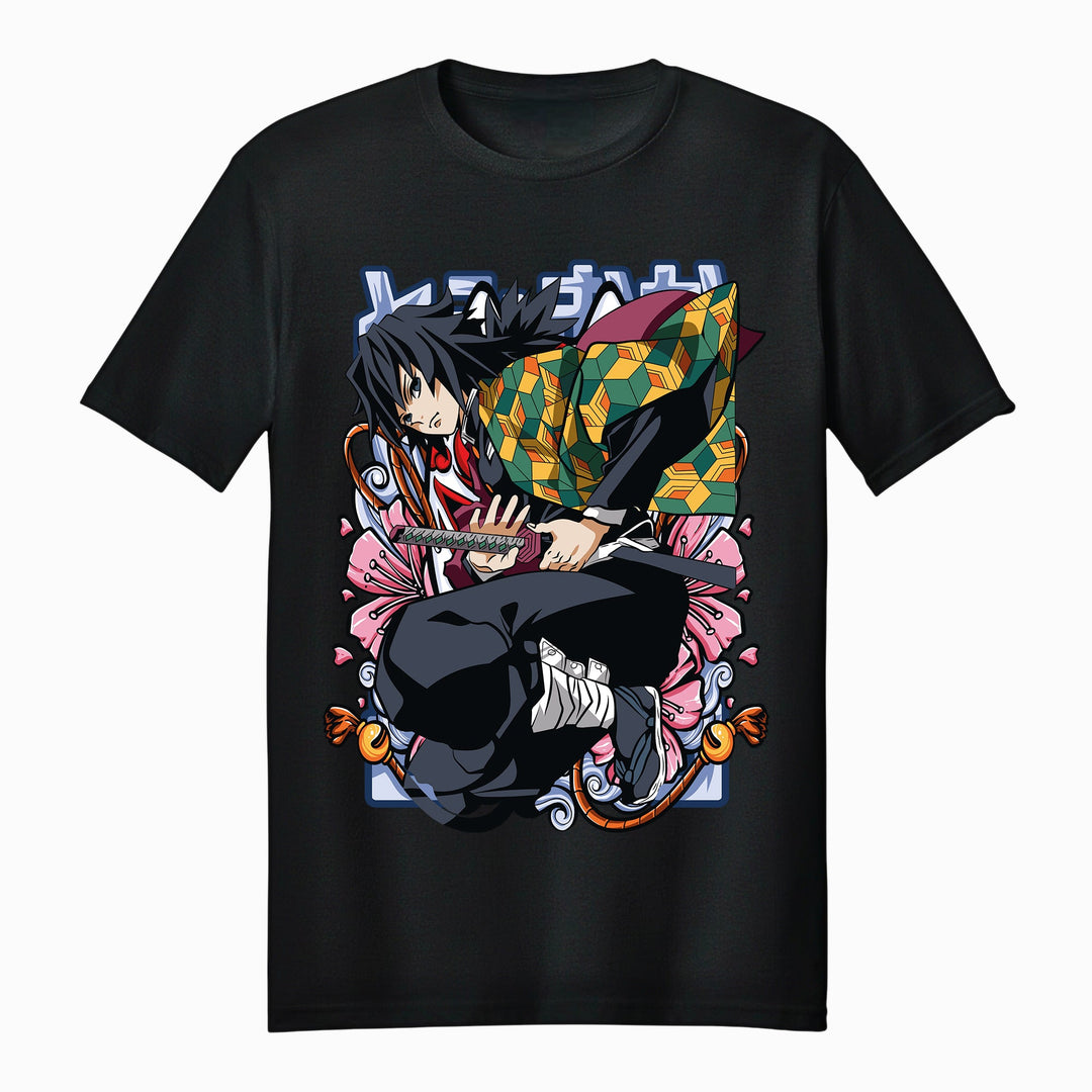 Demon Slayer Giyu Tomioka Water Hashira Adult Unisex T-Shirt - Fundom