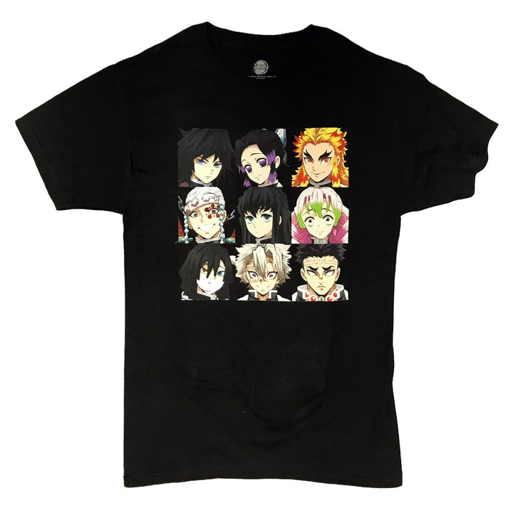 Demon Slayer: Kimetsu no Yaiba - Hashira Panels - Adult Men's T-Shirt - Fundom