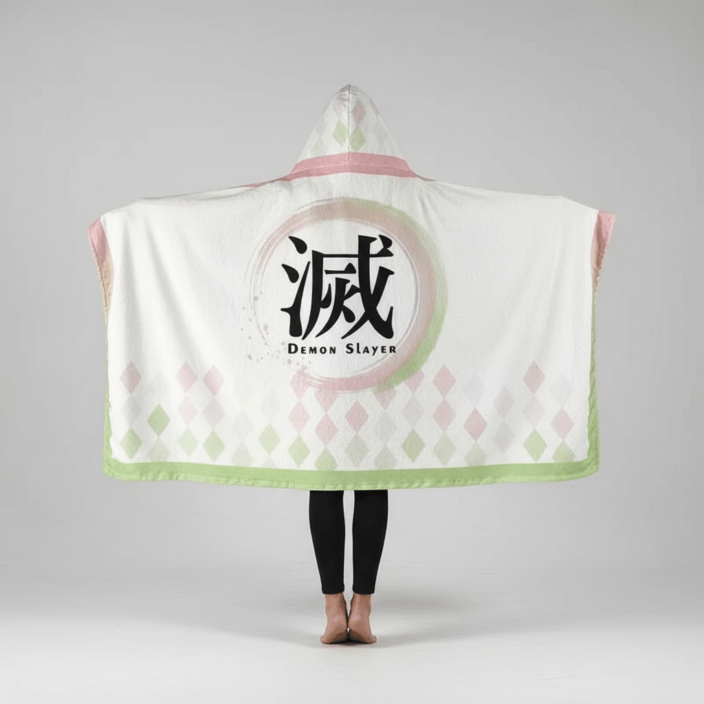 Demon Slayer: Kimetsu no Yaiba - Mitsuri Blanket Cosplay Cloak Hooded Cape - Fundom