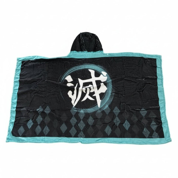 Demon Slayer: Kimetsu no Yaiba - Muichiro Tokito Symbol Blanket Cosplay Cloak Hooded Cape - Fundom