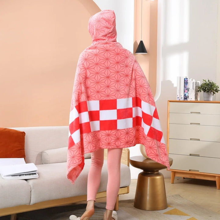 Demon Slayer: Kimetsu no Yaiba - Nezuko Blanket Cosplay Cloak Hooded Cape - Fundom